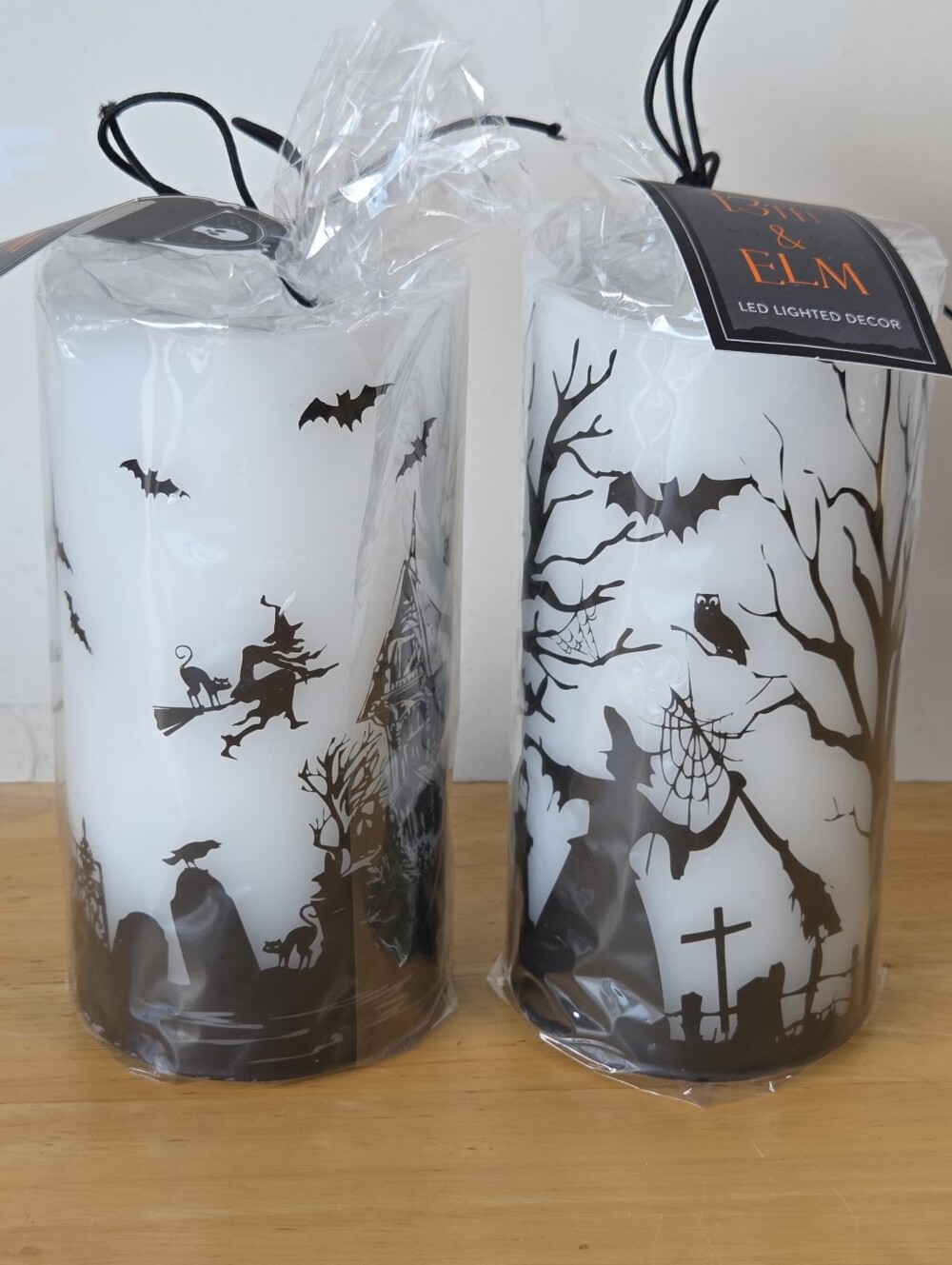 13th & Elm LED Halloween Candle 2 (Pair)